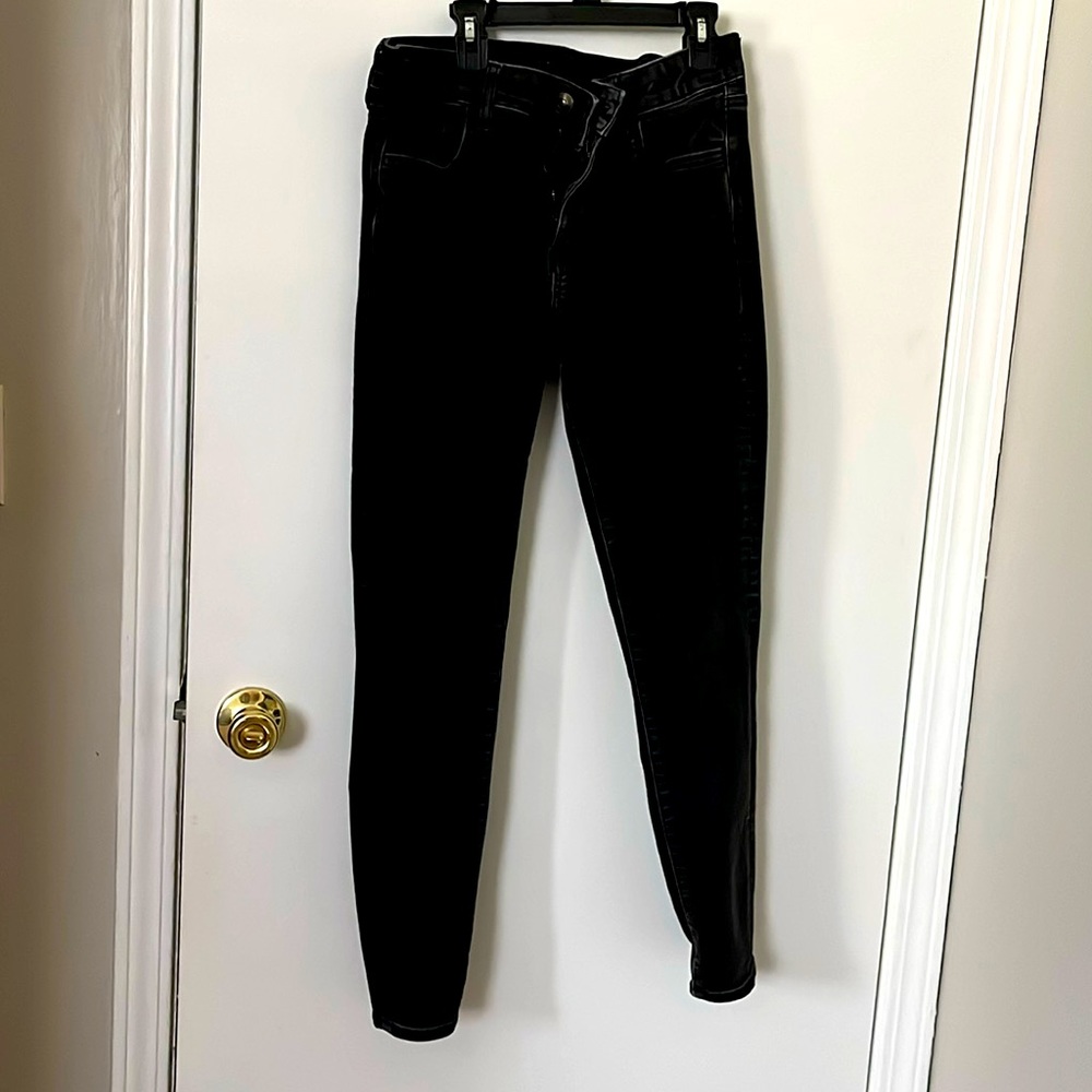 Black American eagle jeans!